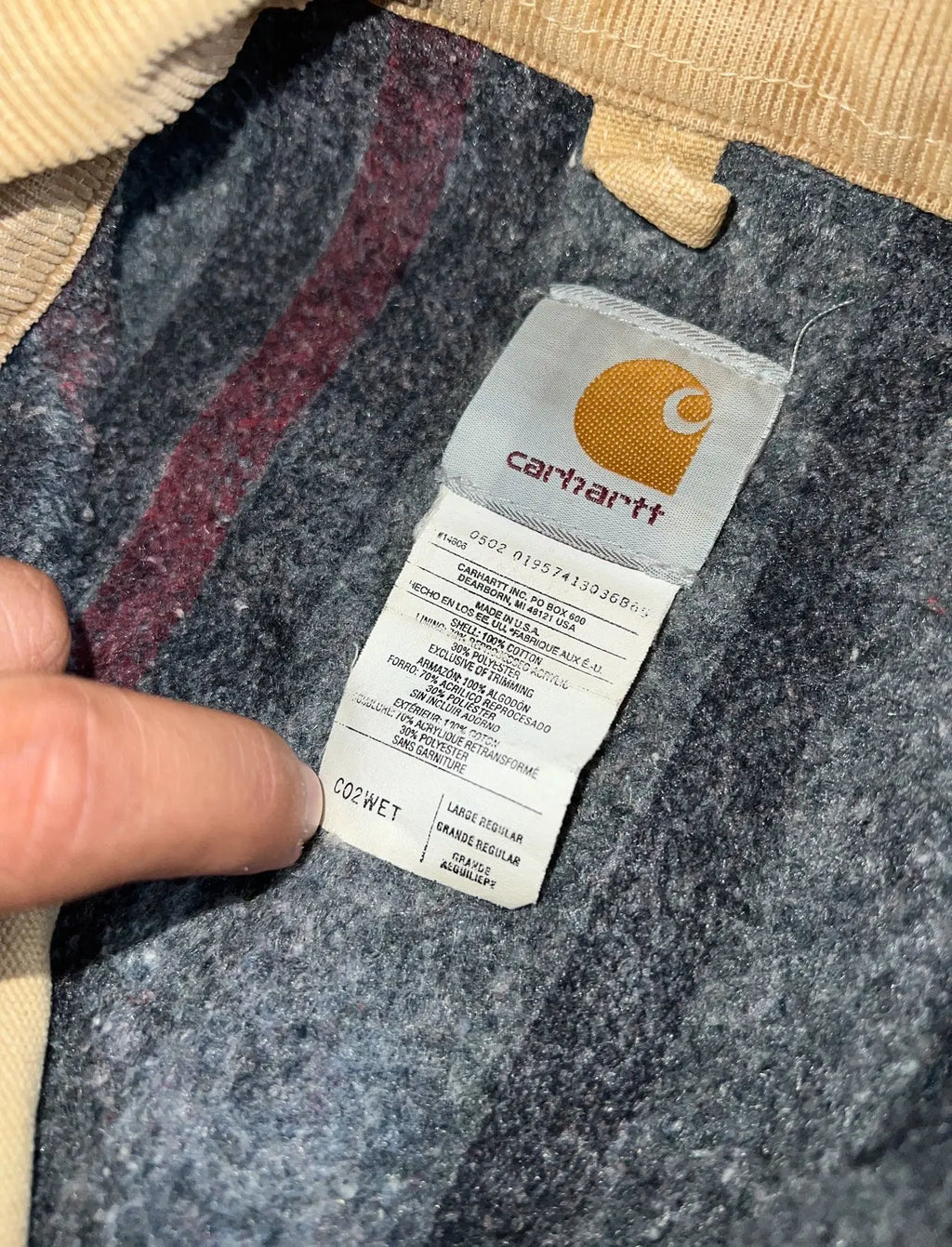Vintage 90s Carhartt Button Up Barn Jacket KIF Vintage