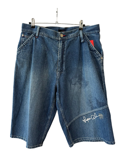 36 y2k 2Pac Makaveli Jean Shorts