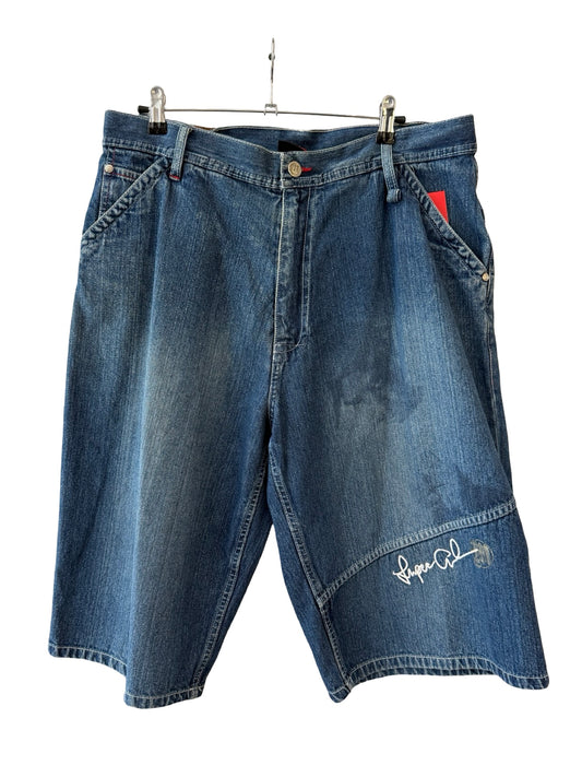 36 y2k 2Pac Makaveli Jean Shorts