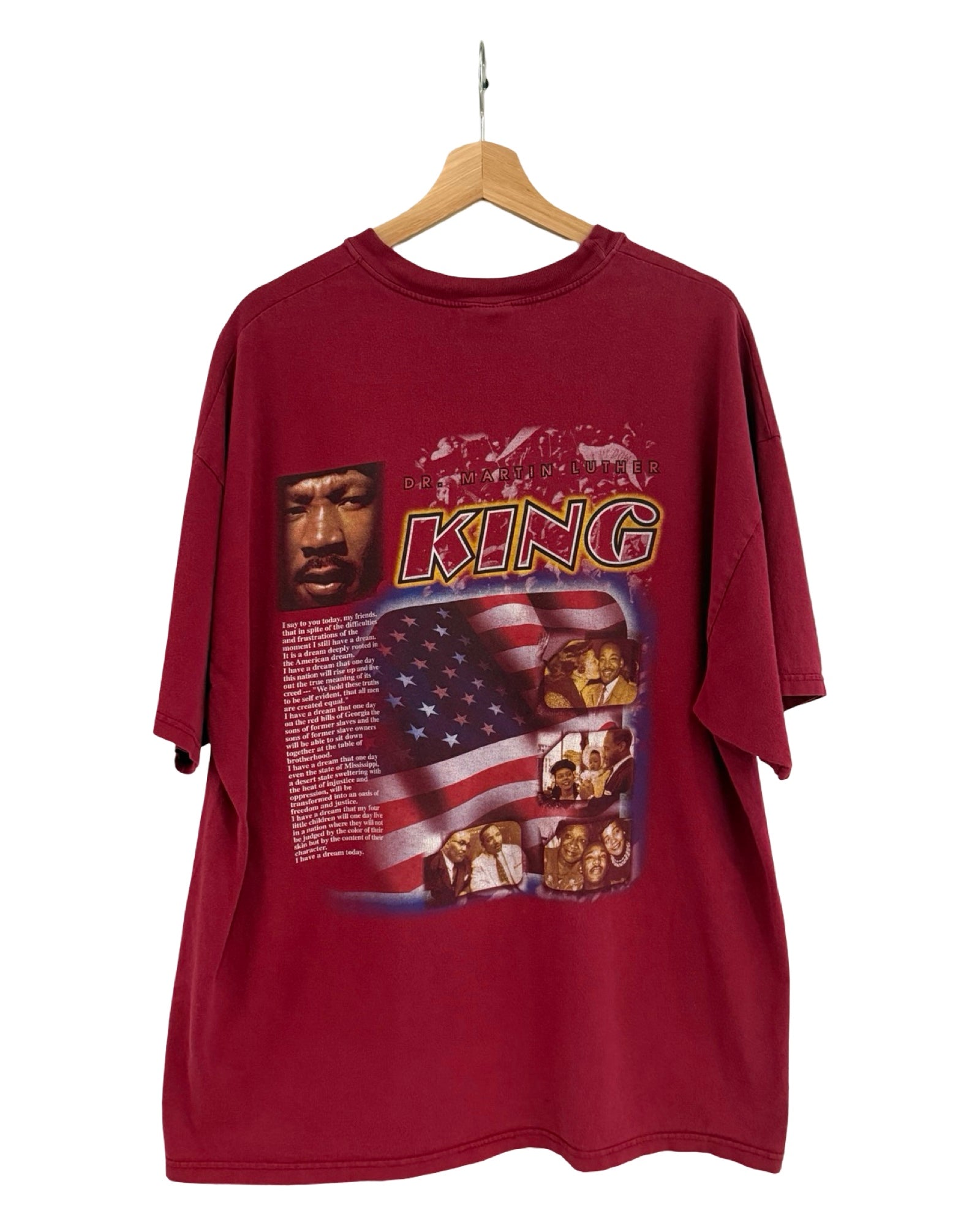 Vintage 90s Martin Luther King Jr MLK Promo Tee KIF Vintage