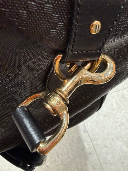 Gucci Diamante Calf Leather Duffle Bag