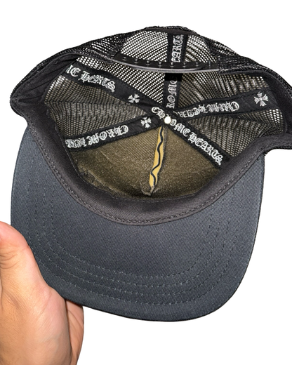 Chrome Hearts FUCK Leather Letters Hat
