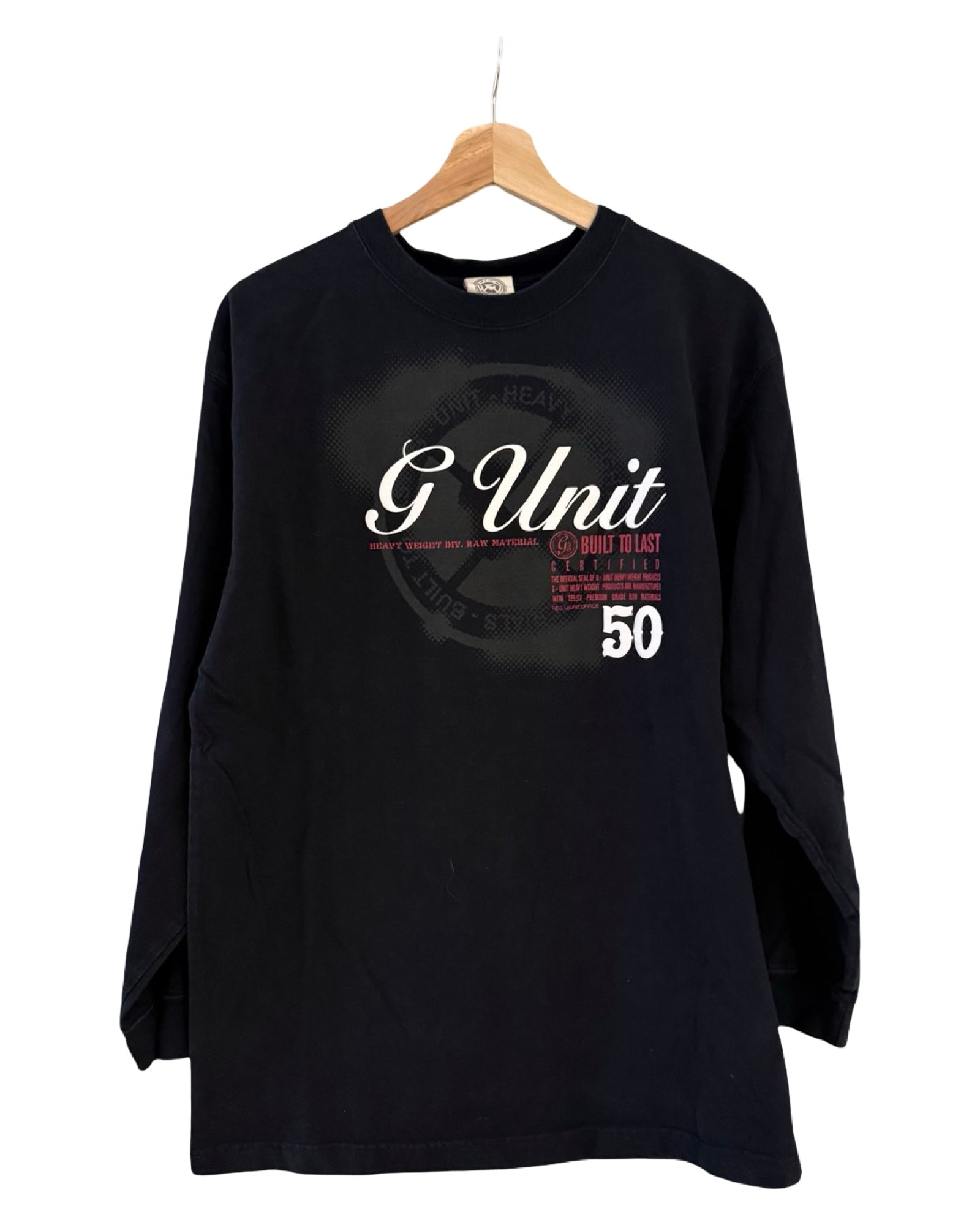 Vintage 50 Cent G-Unit Long Sleeve Rap Tee