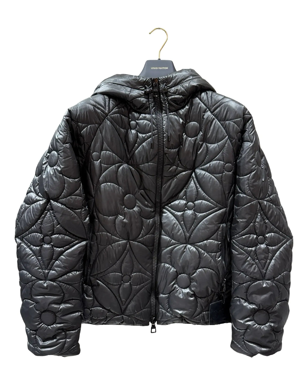 DS Louis Vuitton Monogram Quilted Puffer Jacket KIF Vintage