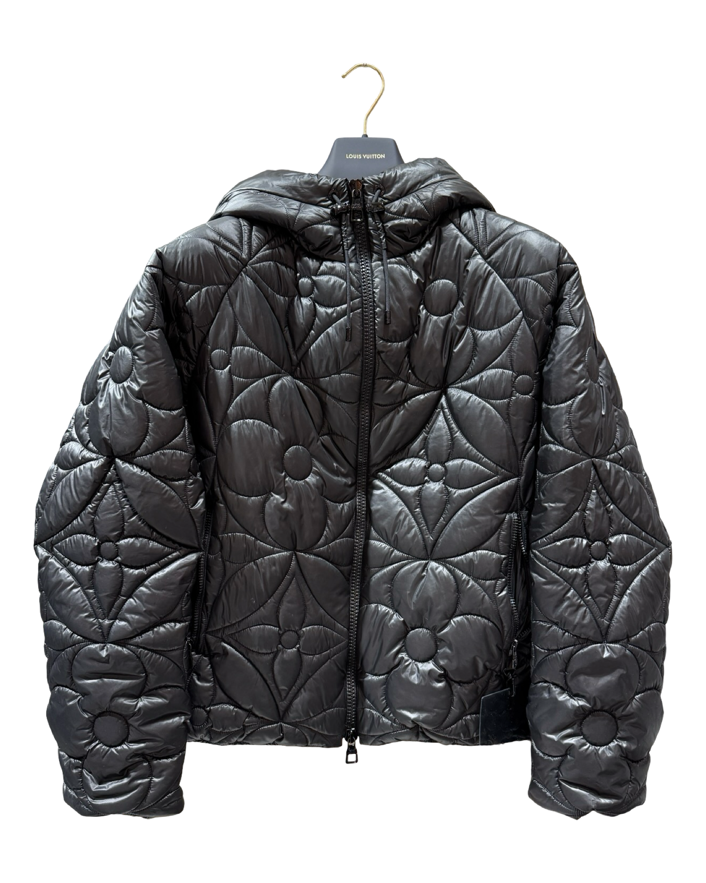 DS Louis Vuitton Monogram Quilted Puffer Jacket