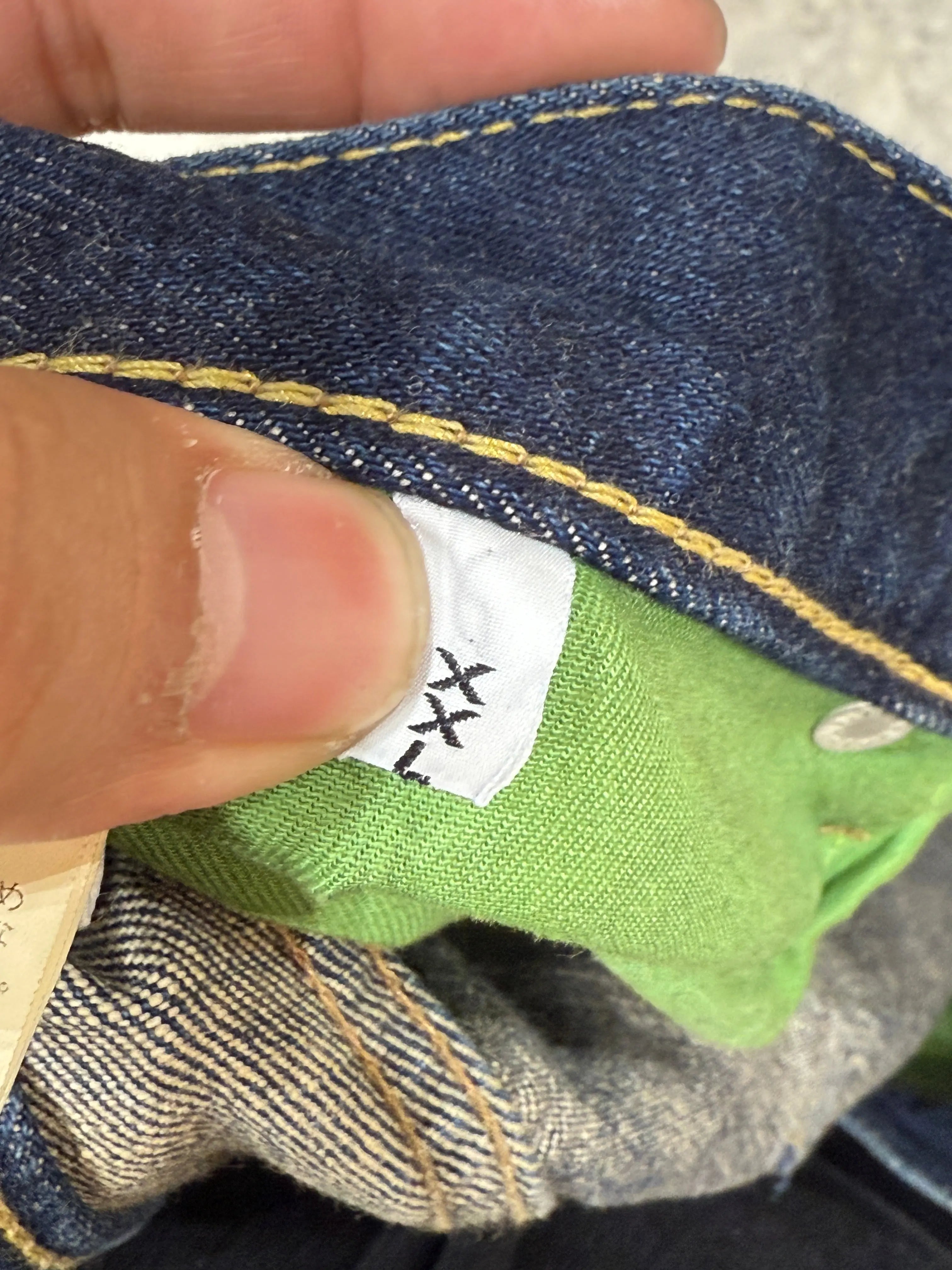 Rare y2k BAPE Human Made Baggy Spellout Jeans size 40 KIF Vintage