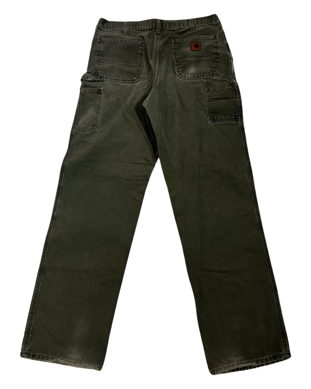 36 x 36 Vintage Carhartt Faded Olive Pants KIF Vintage