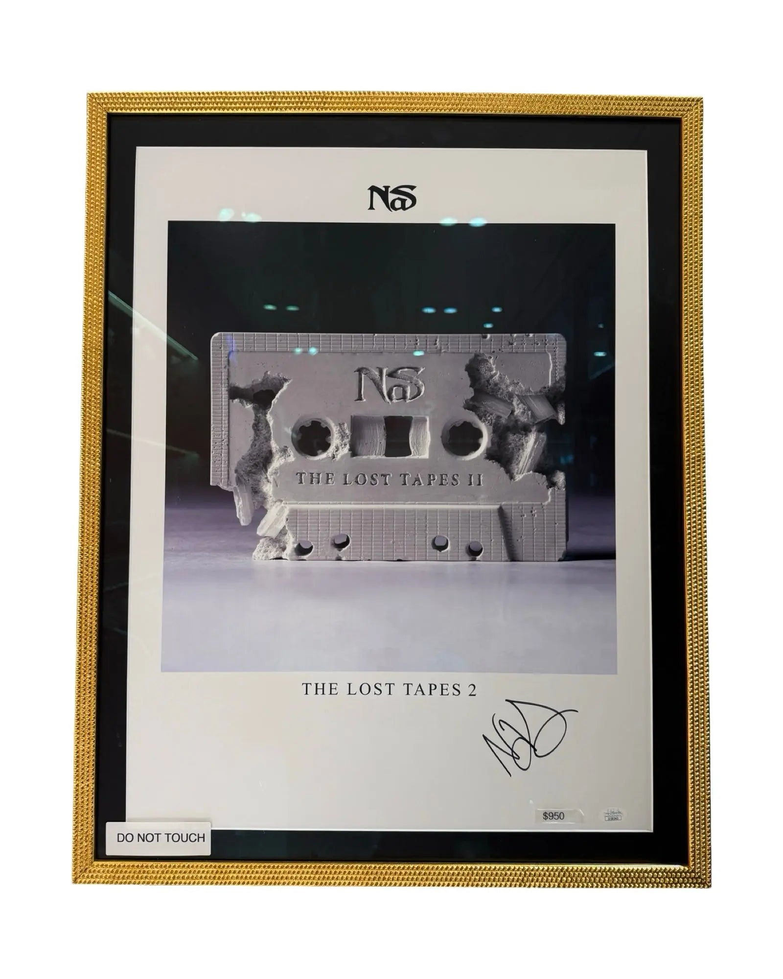 2019 Nas: The Lost Tapes II SIGNED KIF Vintage