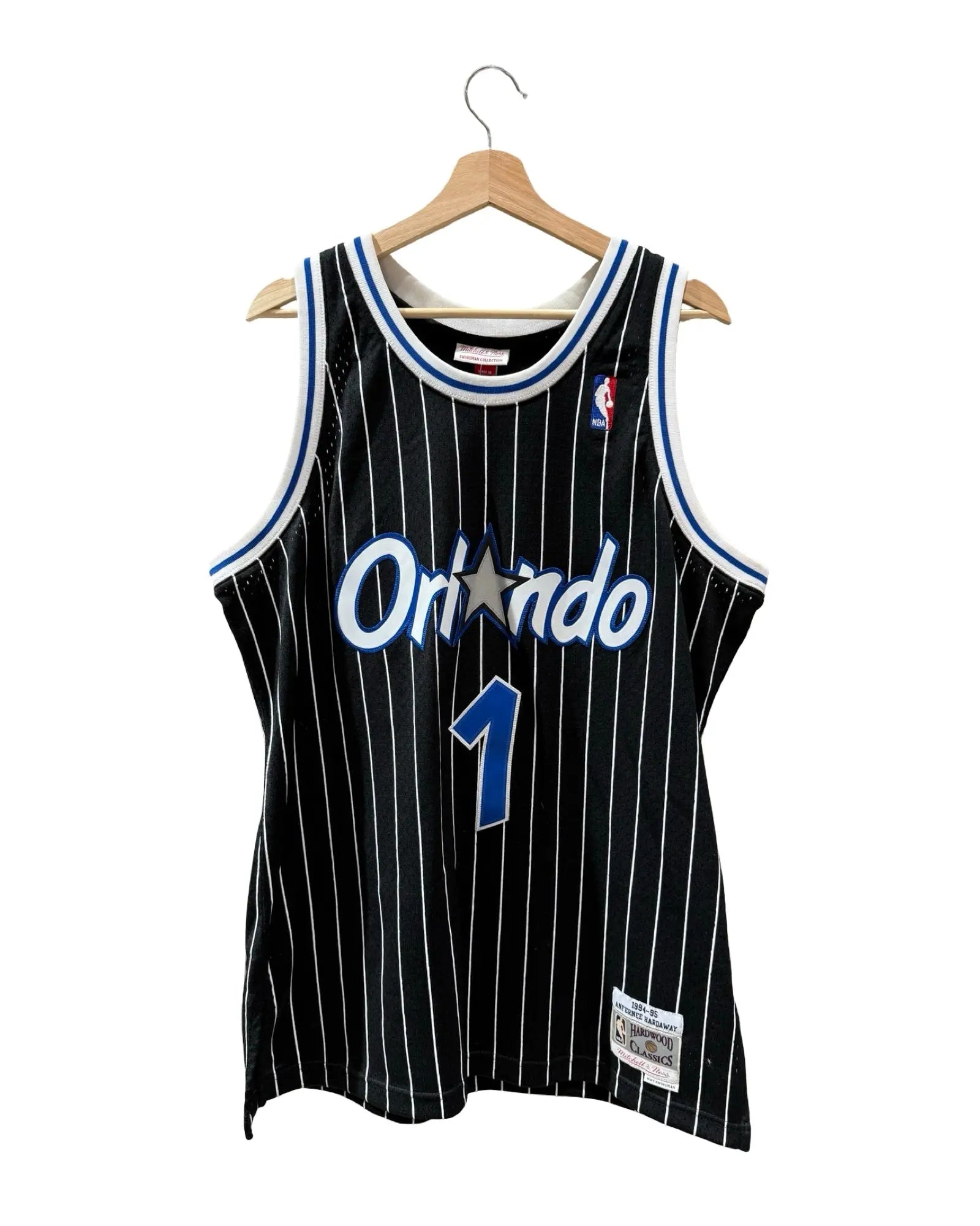 Vintage Orlando Magic Penny Hardaway Striped Jersey KIF Vintage