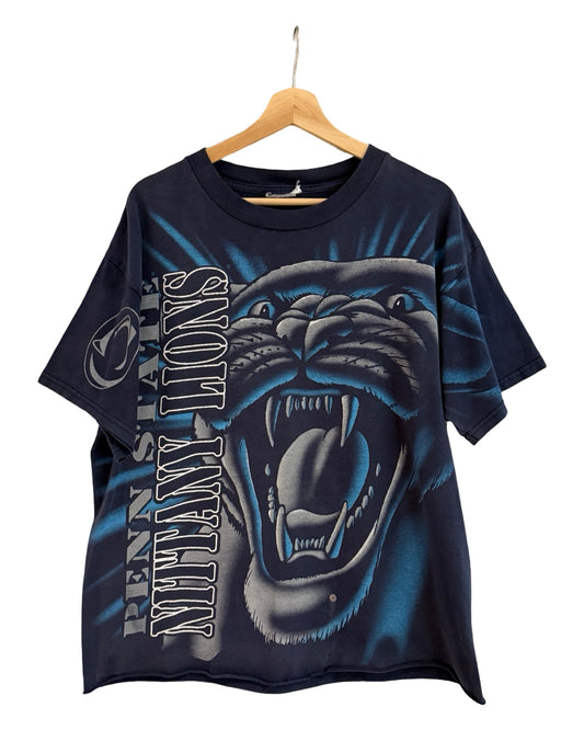 Vintage 90s Penn State Nittany Lions Big Print Tee