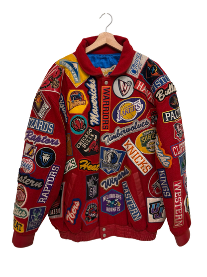 Vintage 2000 NBA Jeff Hamilton Varsity Teams Jacket