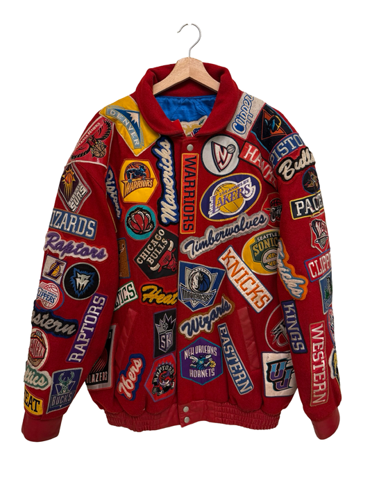 Vintage 2000 NBA Jeff Hamilton Varsity Teams Jacket