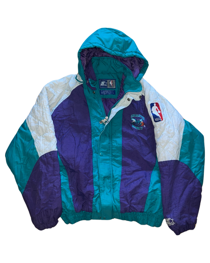 Vintage 90s Charlotte Hornets Starter Jacket