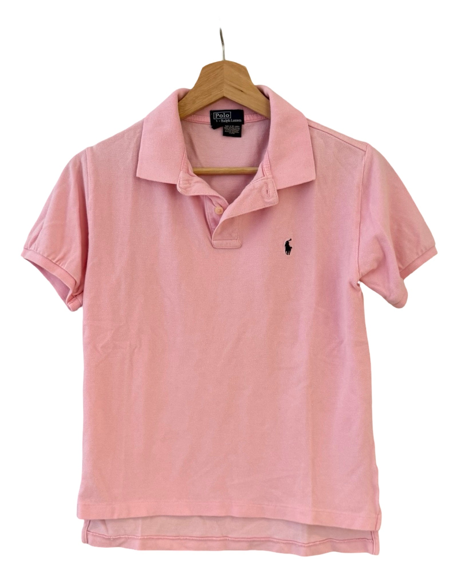 レディース ビンテージ ポロ ラルフローレン ピンク シャツ