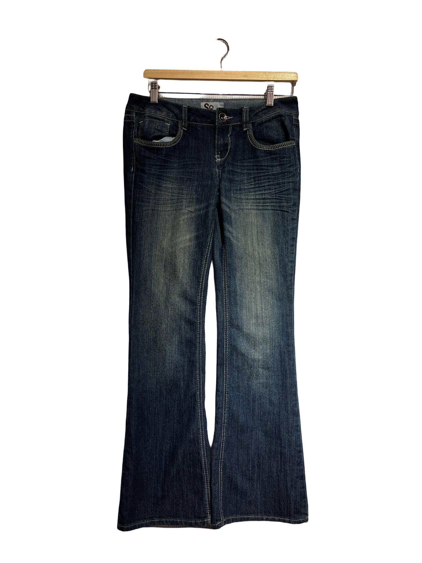 Vintage SO Womens Flared Jeans