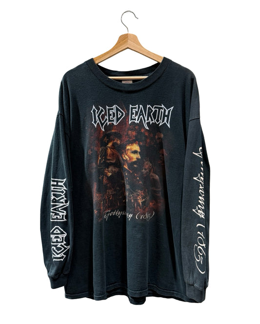 Vintage 2004 Iced Earth Gettysburg Metal Band Tee