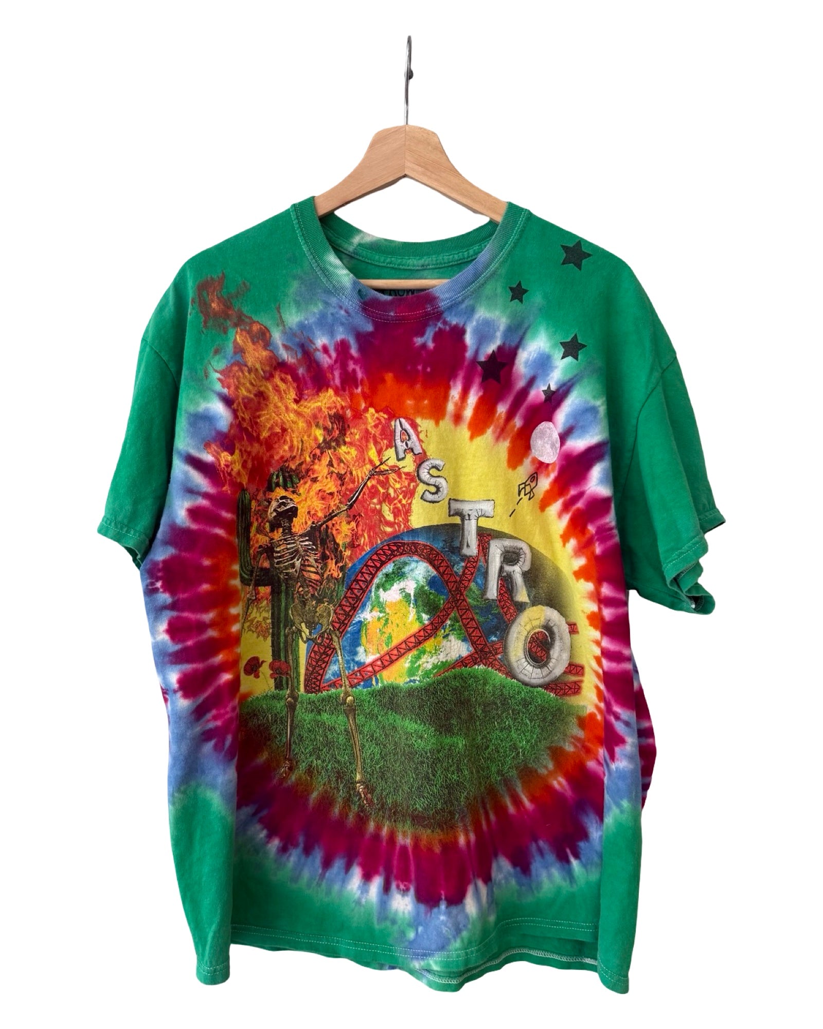 Travis Scott Astro World Tie Dye Tour Tee