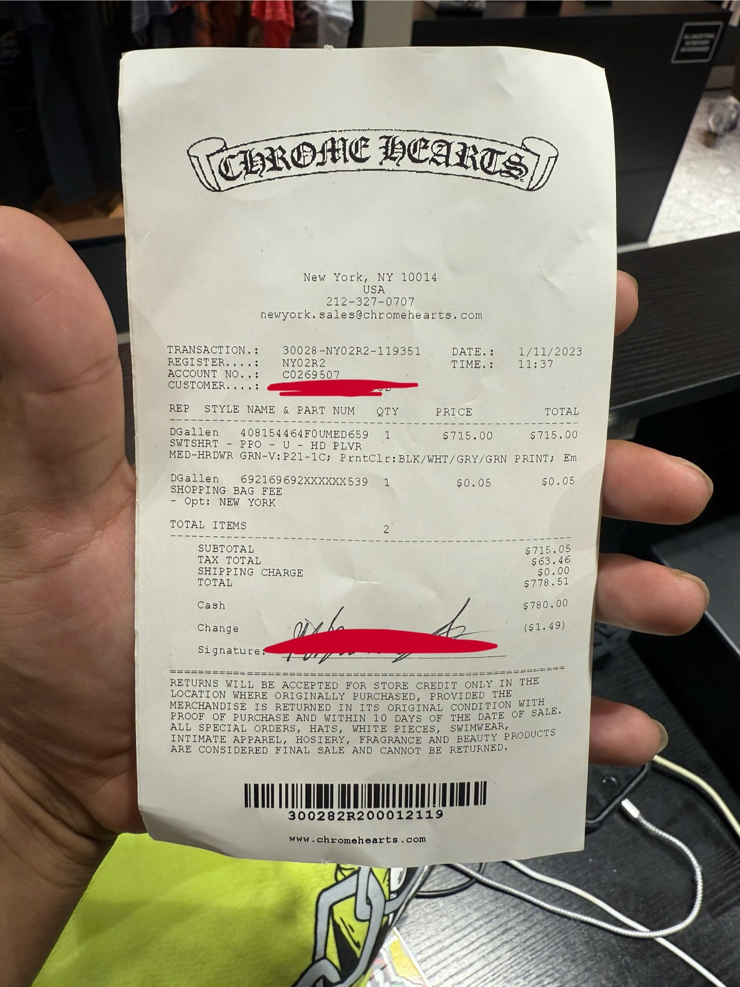 Chrome Hearts Matty Boy Lime Green Hoodie