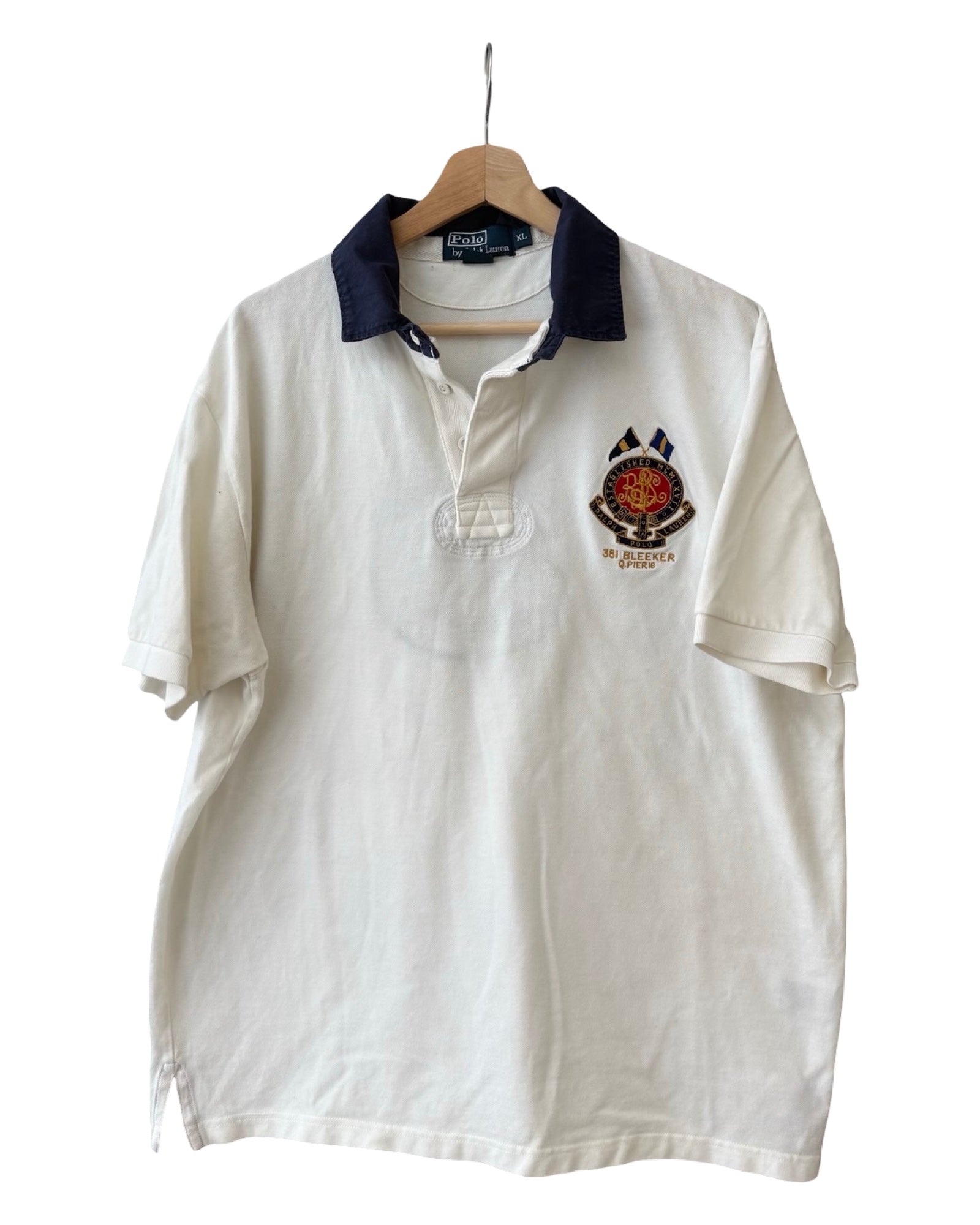 Vintage Y2K Polo Ralph Lauren Bleeker 5 Shirt