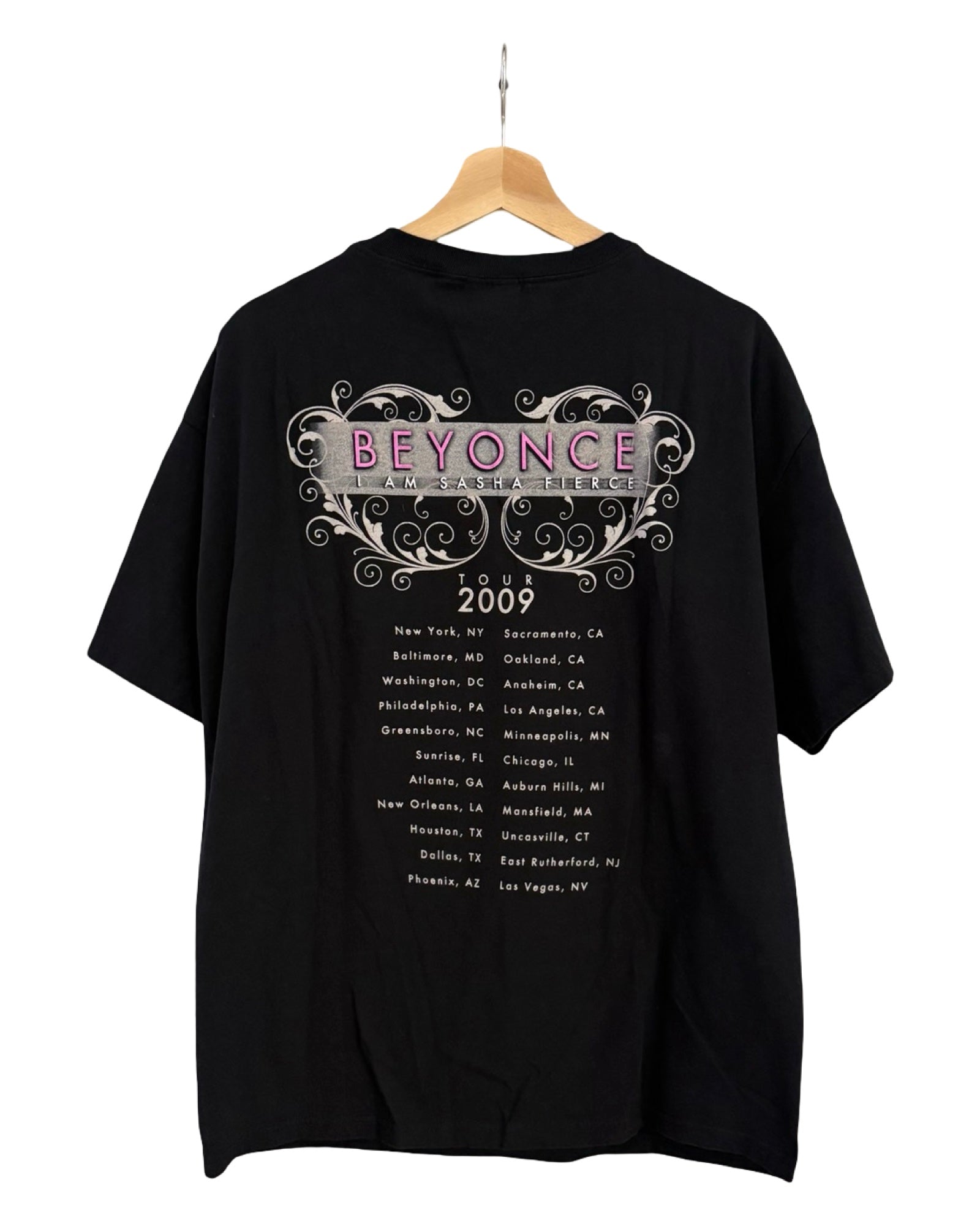 Vintage 2009 Beyonce Sasha Fierce Tour Tee
