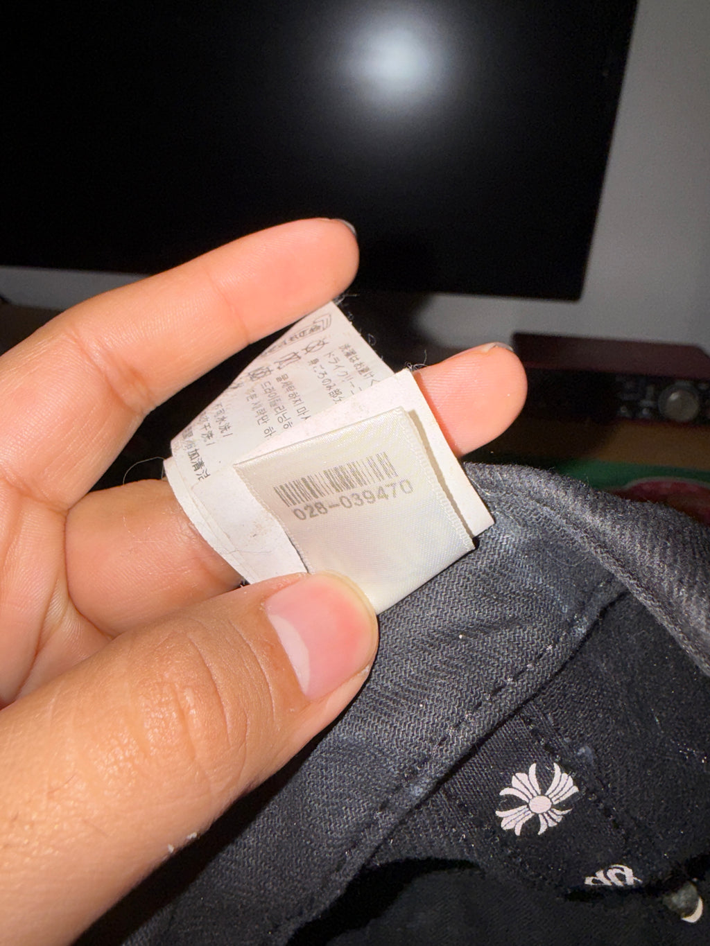 Vintage Chrome Hearts Embroidered Hat KIF Vintage