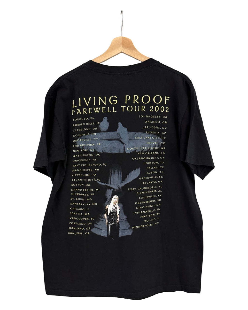 Vintage 2004 Cher Living Proof Tour Tee