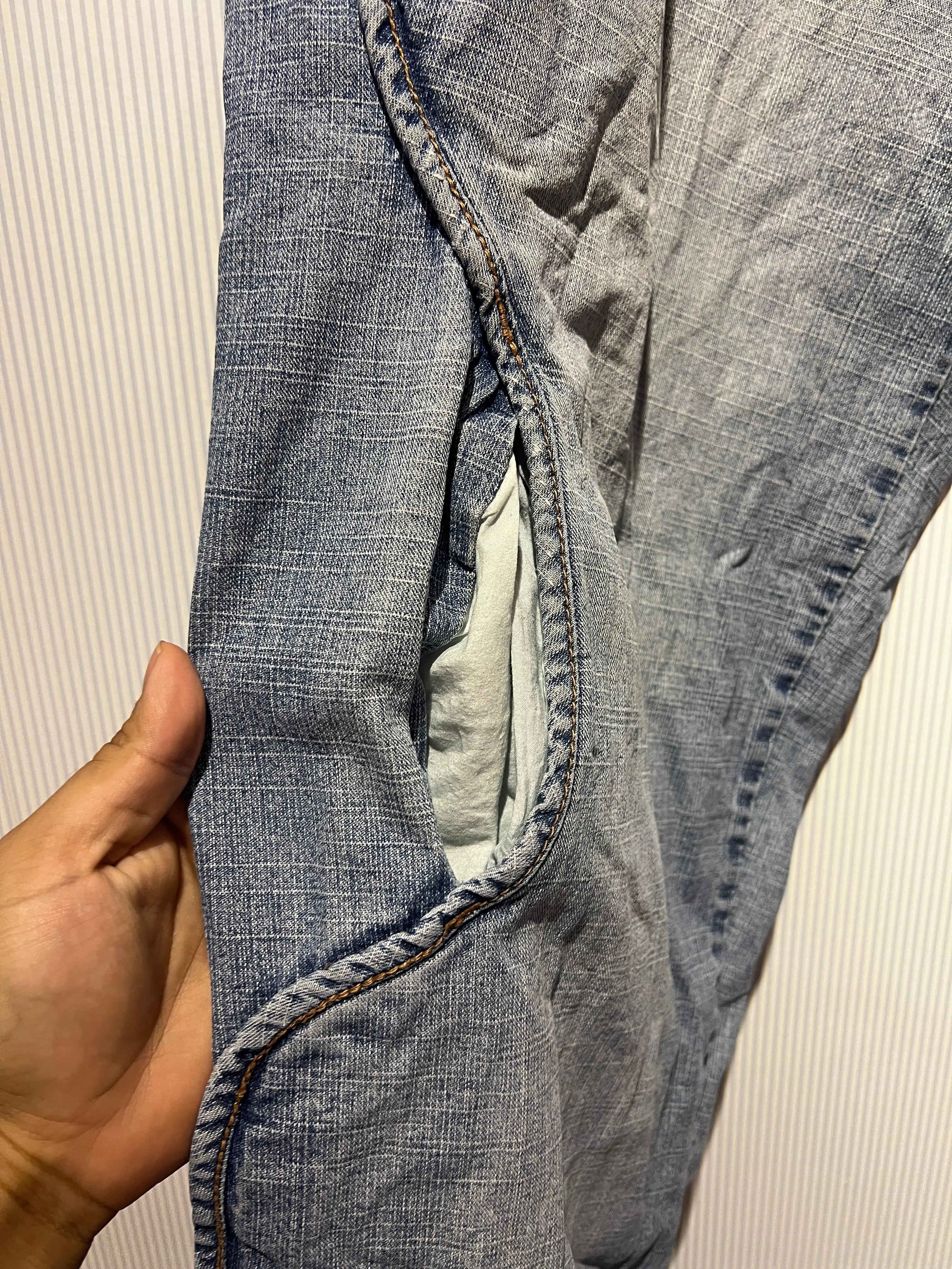 36 x 32 Vintage 90s Omavi Denim Baggy Jeans KIF Vintage