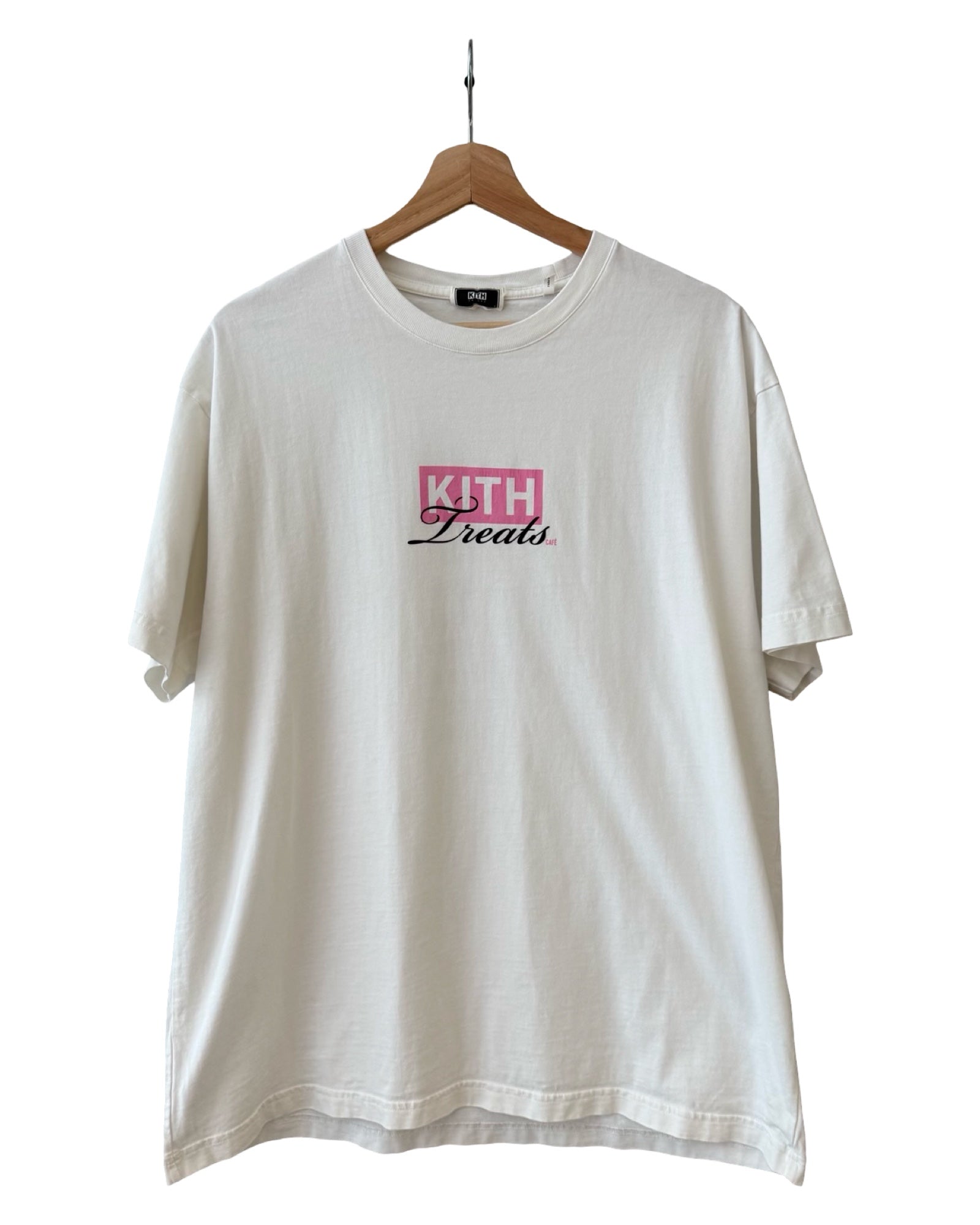 Kith Treats Exclusive Pink Box Logo Tee – KIF Vintage