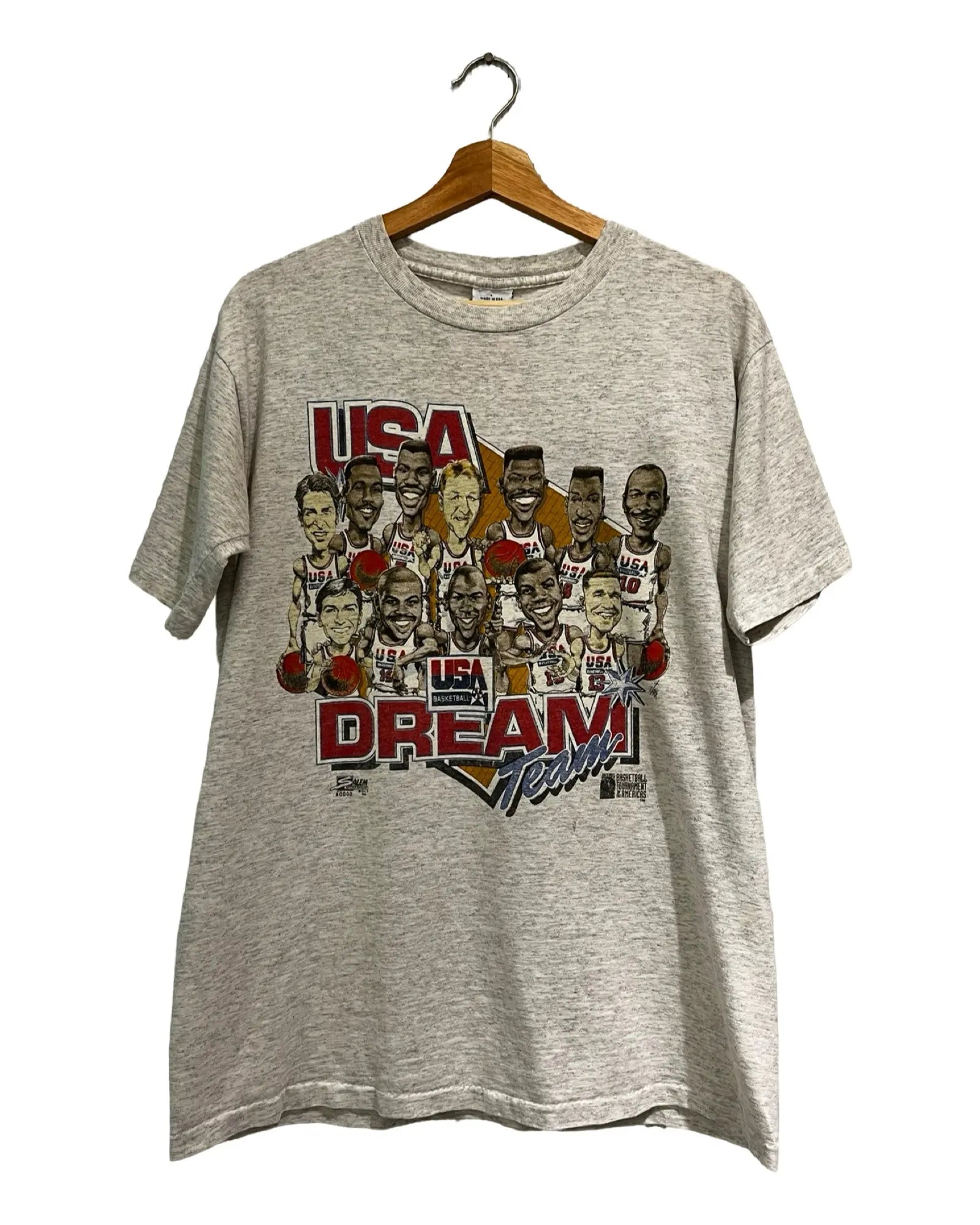 Vintage 1992 NBA USA Dream Team Double Sided Tee KIF Vintage