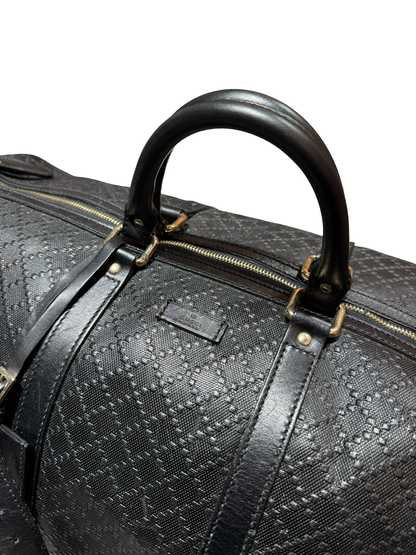 Gucci Diamante Calf Leather Duffle Bag