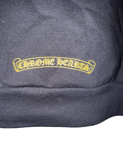 Chrome Hearts Black & Army Green Logo Hoodie