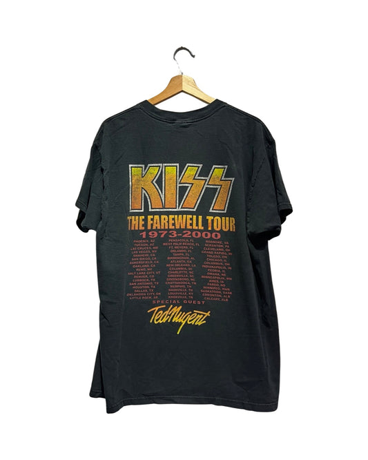 Vintage 1999 KISS Farewell Ted Nugent Tour Tee
