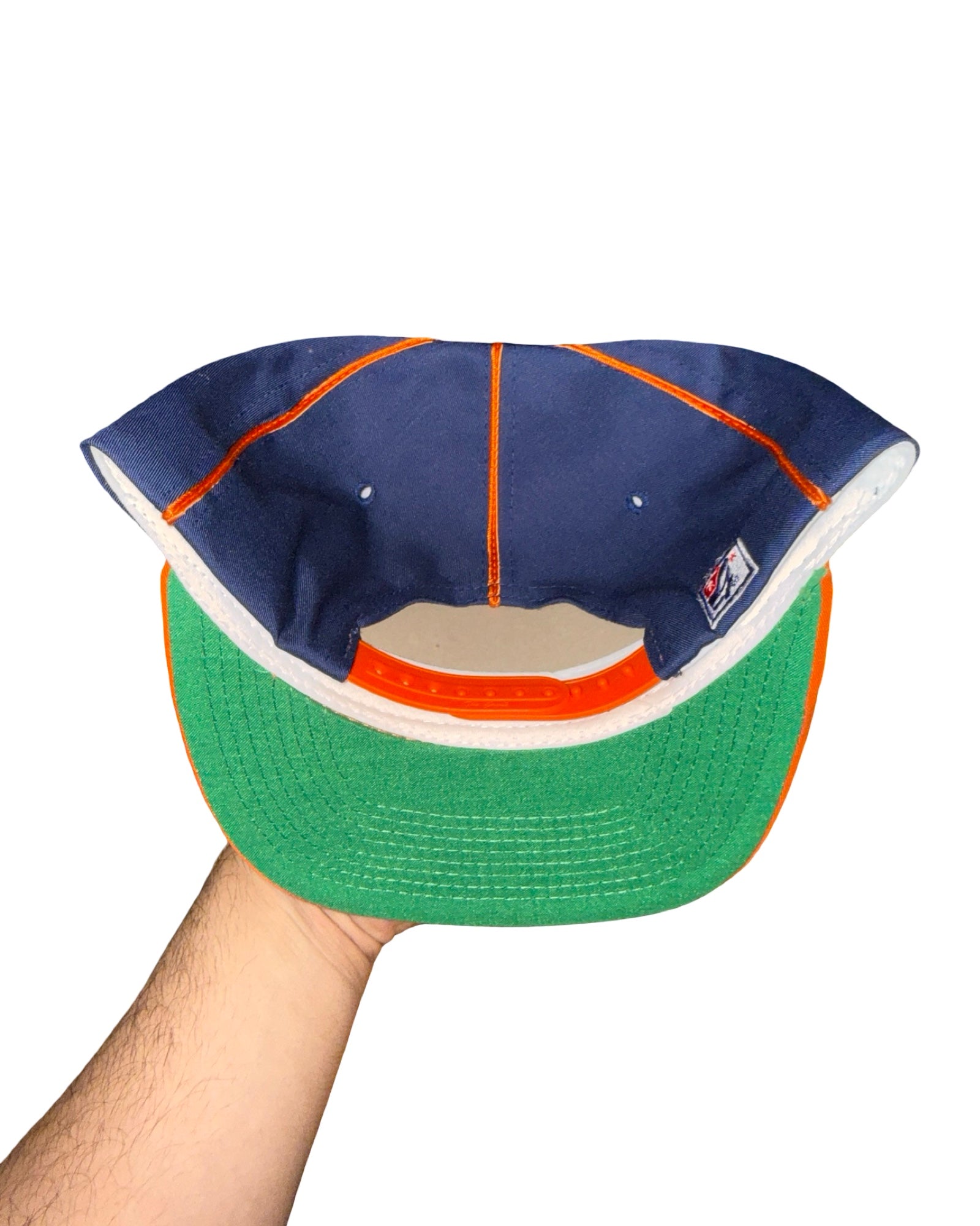 Vintage 90s Syracuse Orange Men The Game Snapback Hat KIF Vintage