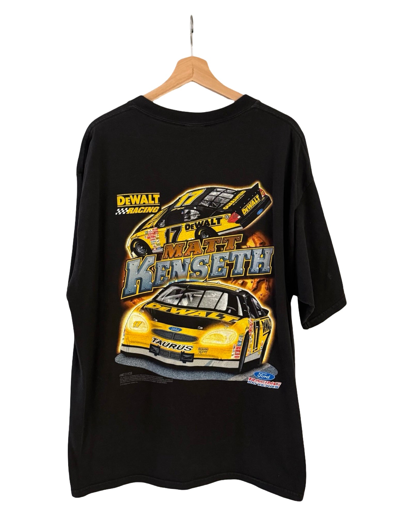 Vintage 2000 Nascar Matt Kenseth Dewalt Racing Tee
