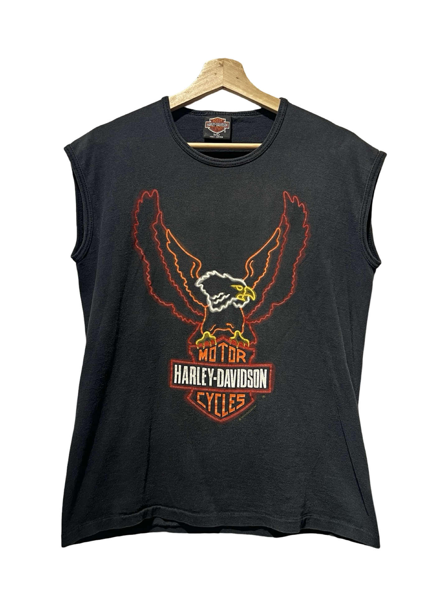Vintage 1991 Harley Davidson Sleeveless Ohio Tee