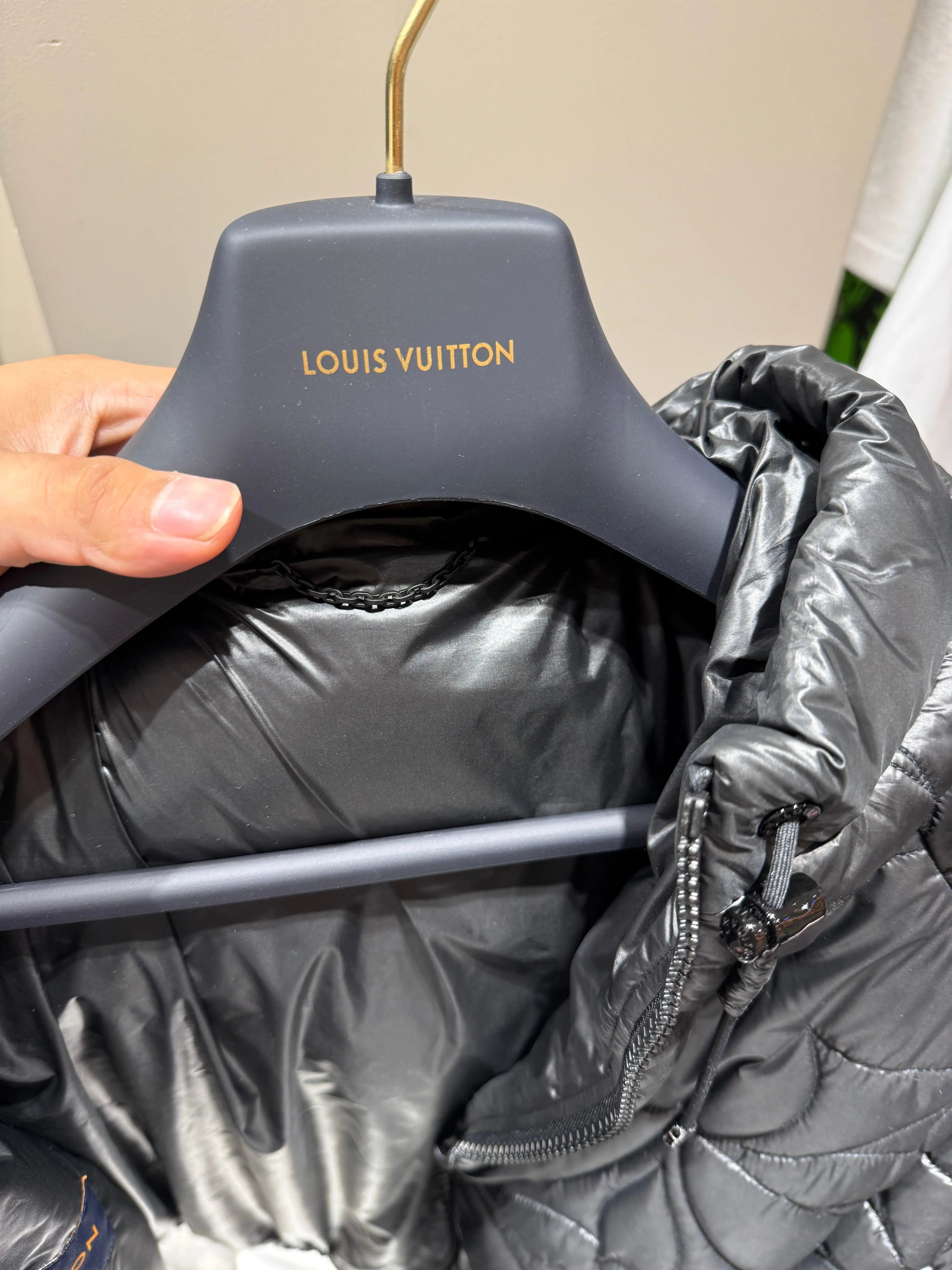 DS Louis Vuitton Monogram Quilted Puffer Jacket KIF Vintage