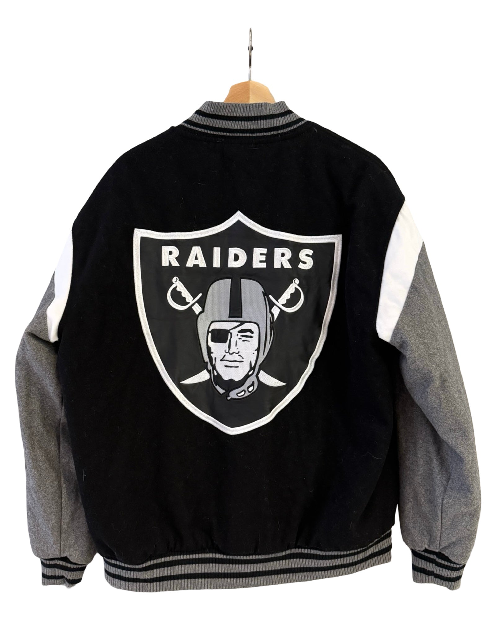 Vintage Oakland Raiders Wool Varsity Jacket KIF Vintage