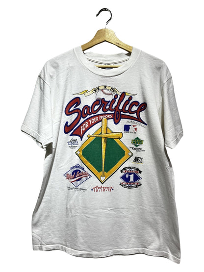Vintage 1993 Jesus Sacrifice Baseball Tee