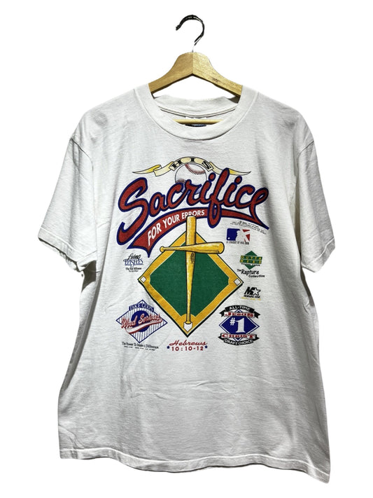 Vintage 1993 Jesus Sacrifice Baseball Tee