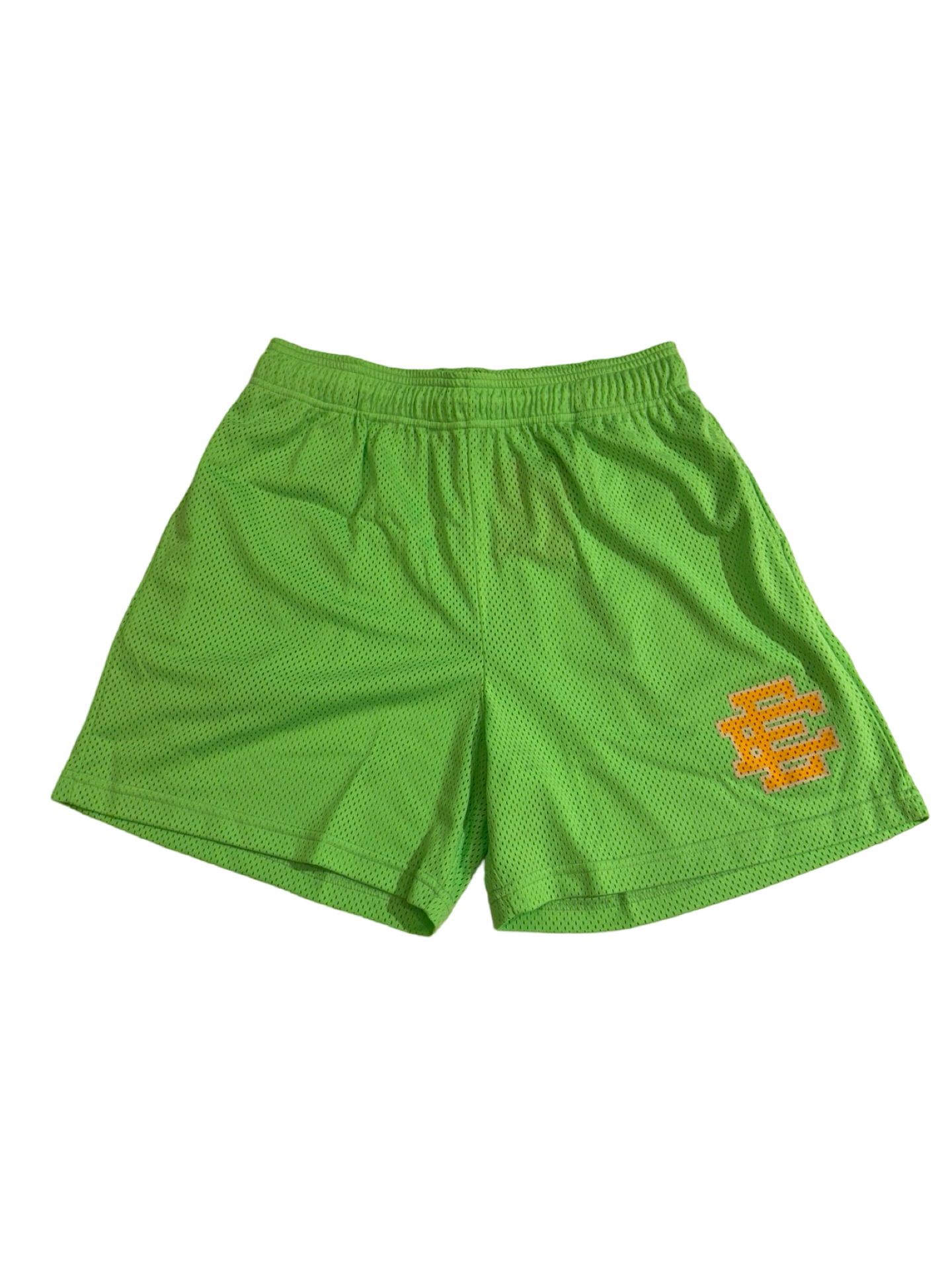 Archive Eric Emanuel Orange & Green Logo Shorts