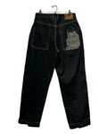 34 x 30 Platinum Fubu x Fat Albert 90s Denim Jeans KIF Vintage