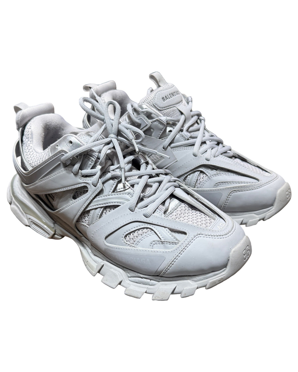 Balenciaga Medium Grey Track Runners Size 10 KIF Vintage