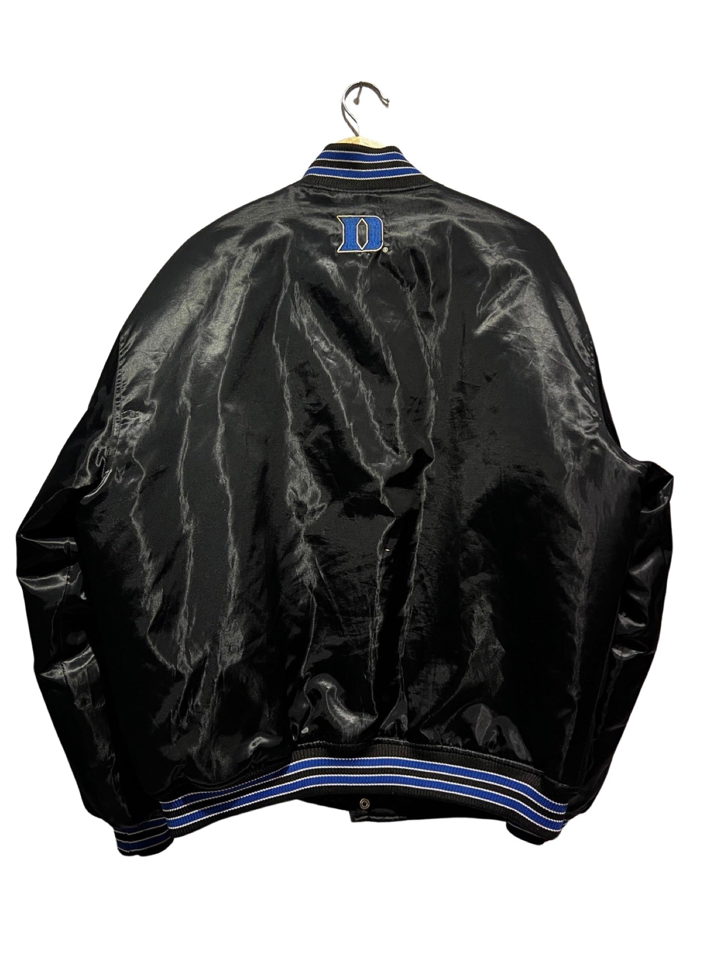 Vintage 90s Duke Blue Devils Satin Jacket