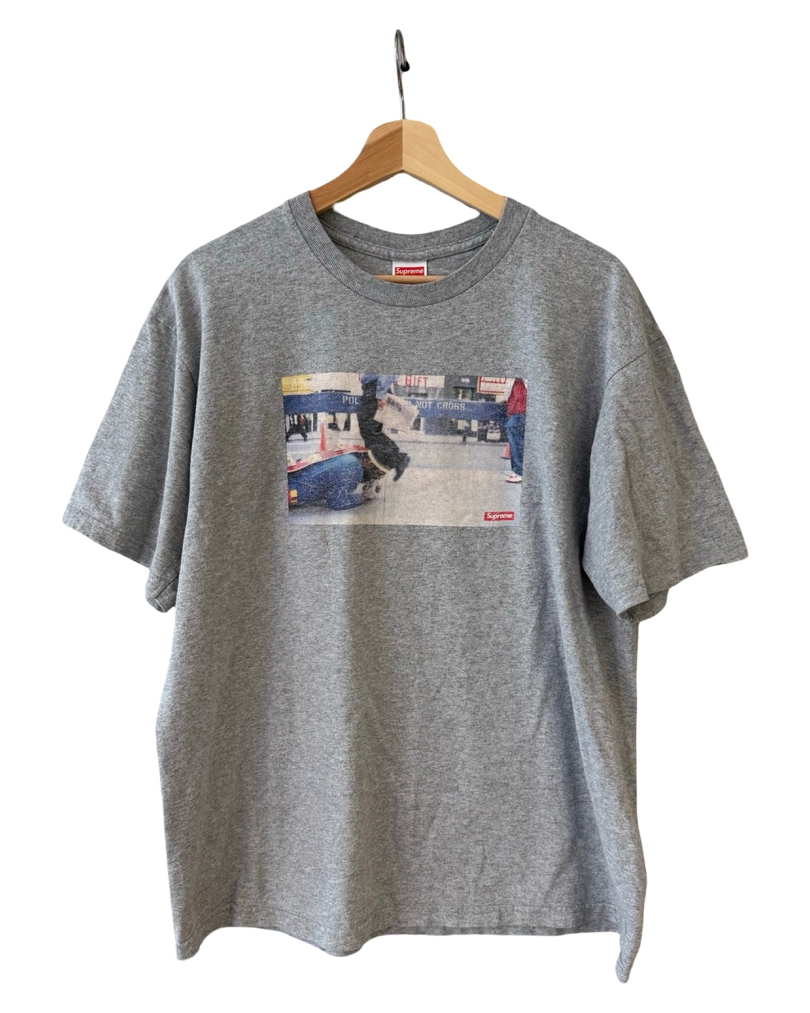 Supreme x Pope L camiseta con foto