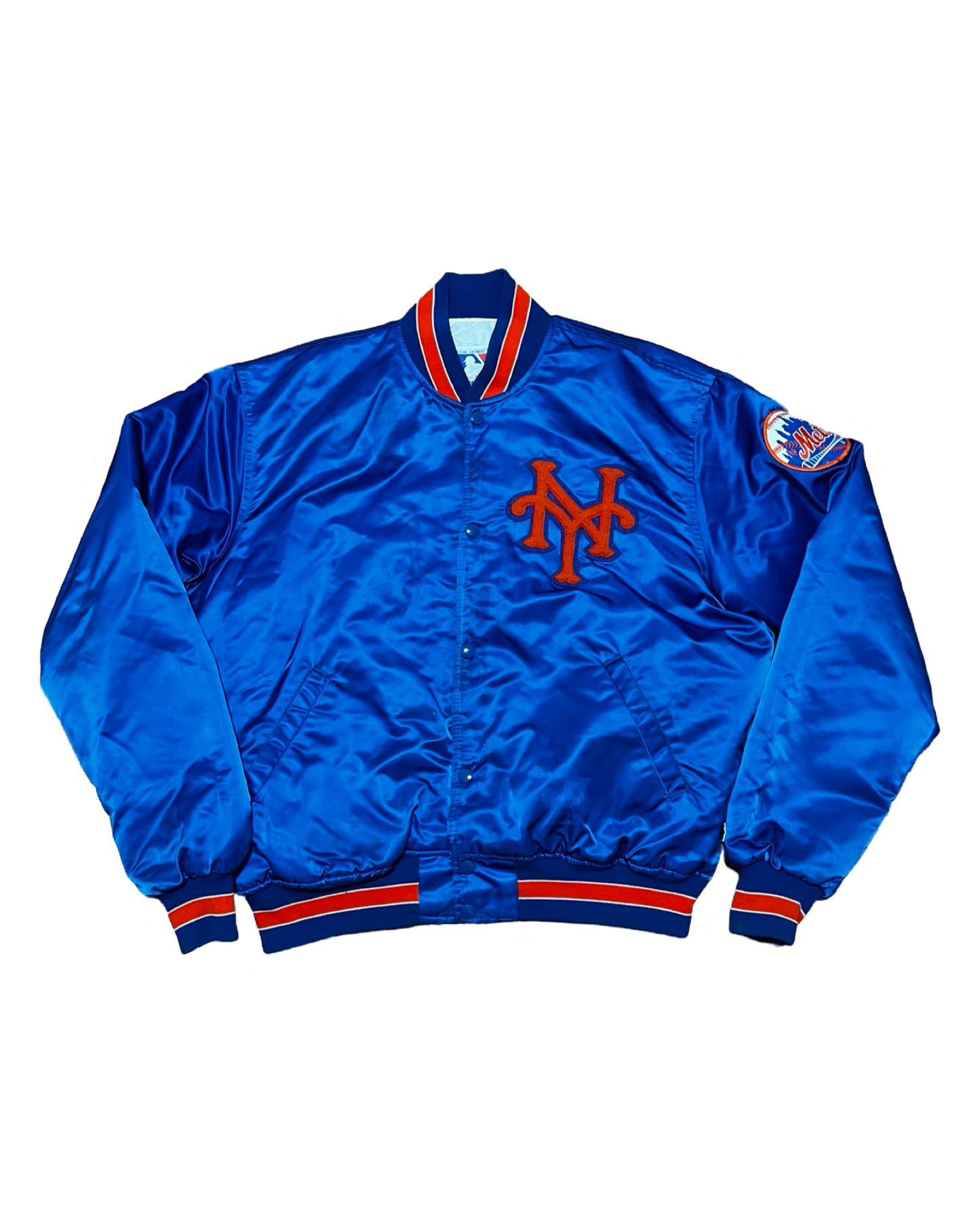 Vintage 90s New York Mets Starter Satin Jacket