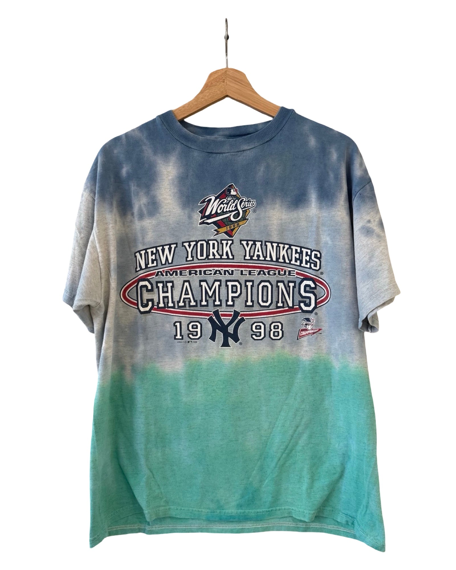 Vintage 1998 New York Yankees World Series Tie Dye Tee