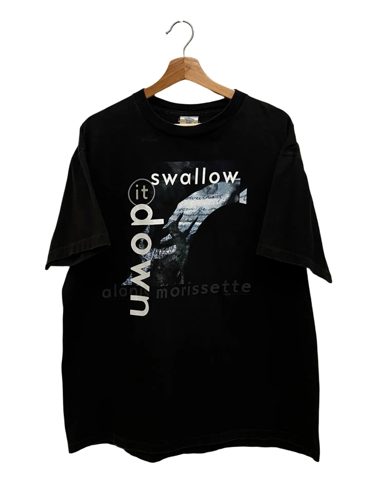 Vintage 1996 Alanis Morissette Swallow It Down Can't Not Tour Tee KIF Vintage