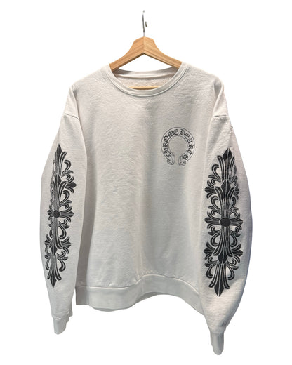 Chrome Hearts Horseshoe Floral Oversized Crewneck