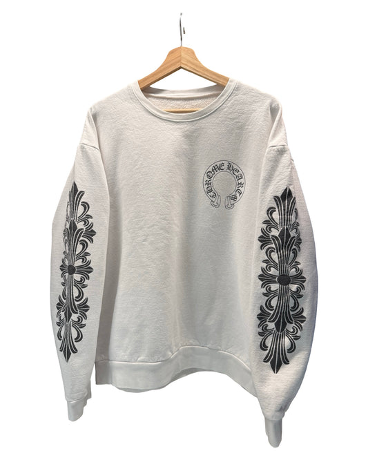 Chrome Hearts Horseshoe Floral Oversized Crewneck