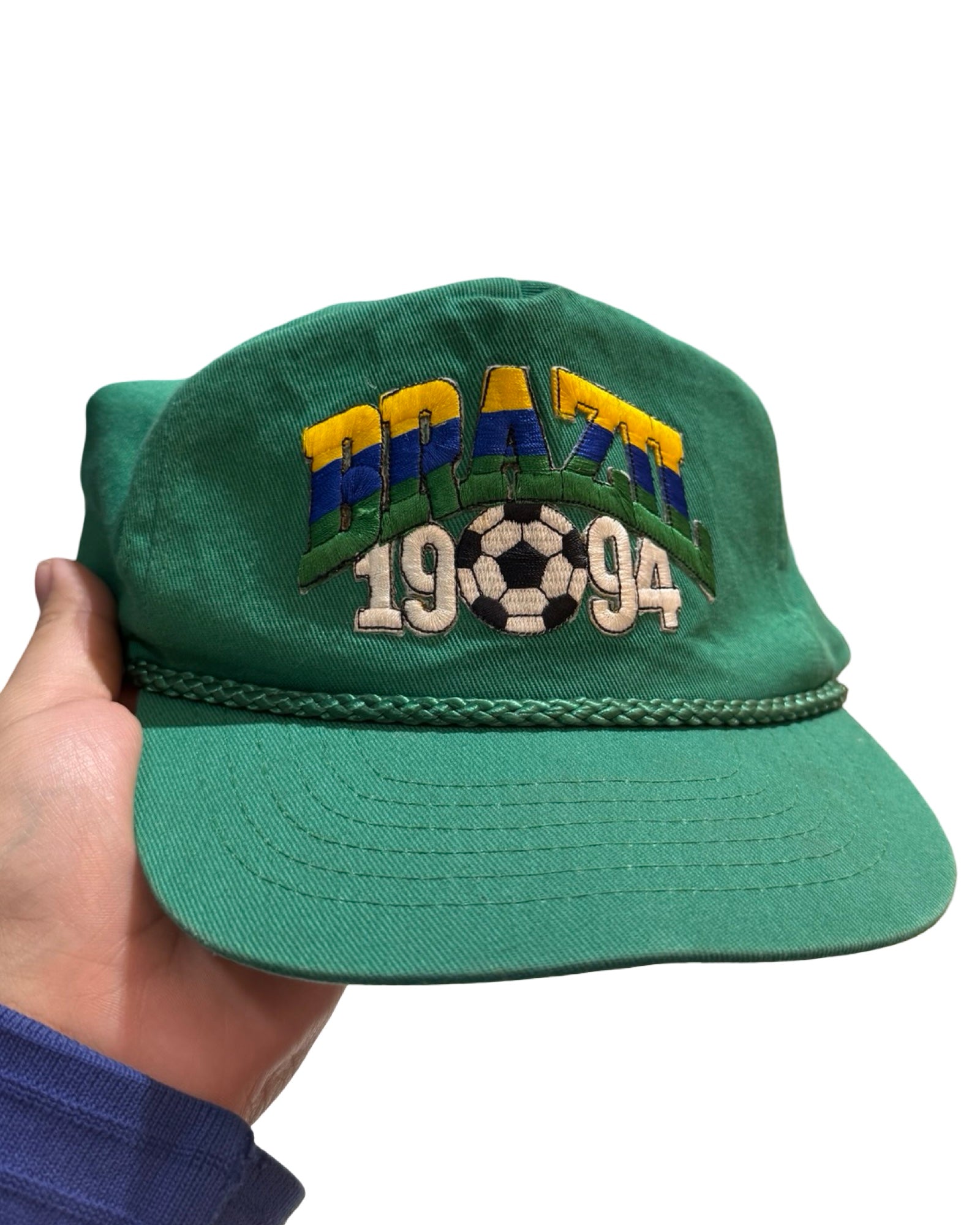 Gorra Snapback Vintage Fútbol Copa Mundial FIFA Brasil 1994